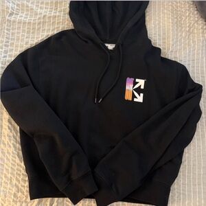 Off-White Black Sweatshirt Hoodie